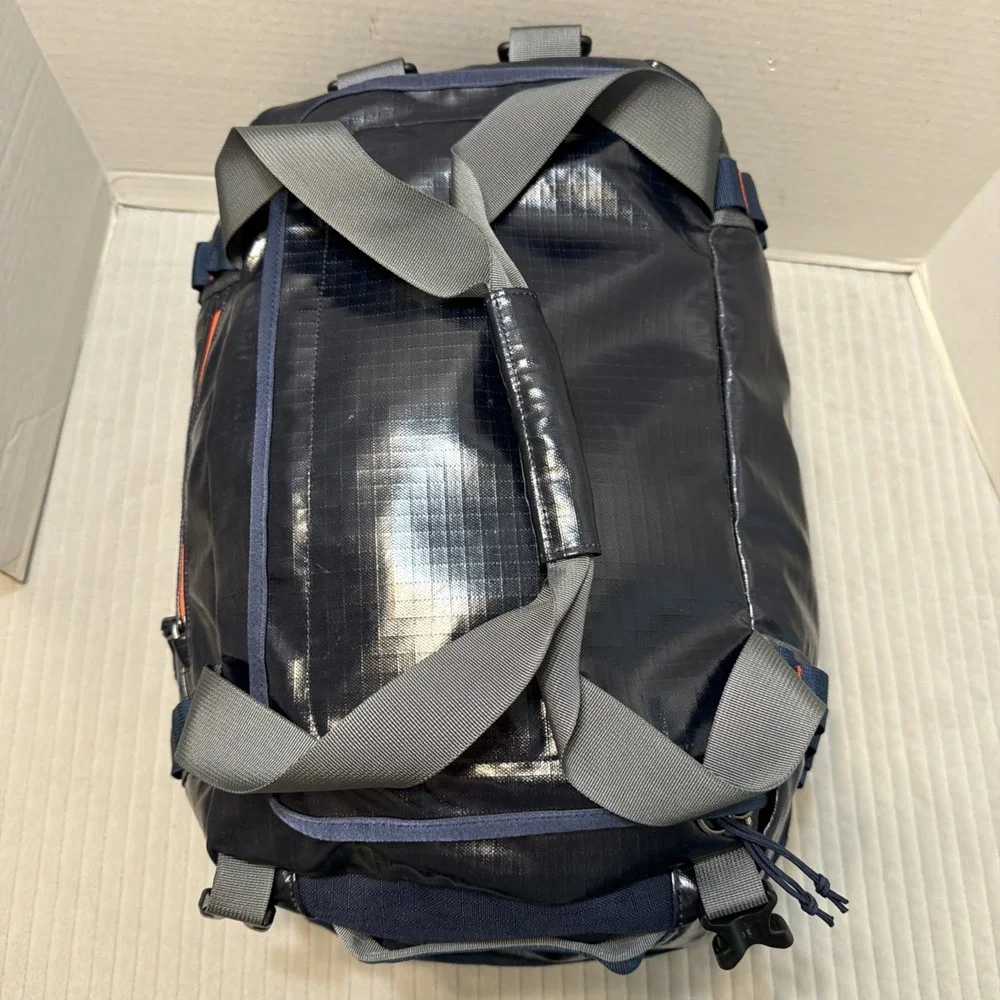PATAGONIA Blue Orange Hole Duffel Bag 45 L Shiny version